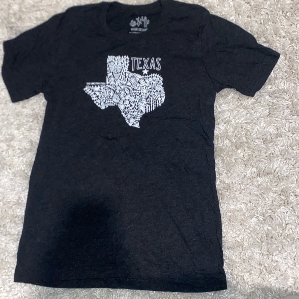 Texas T-shirt, size s, black